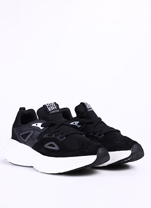Discovery Expedition Siyah Erkek deri Sneaker GLAD - Görsel 6