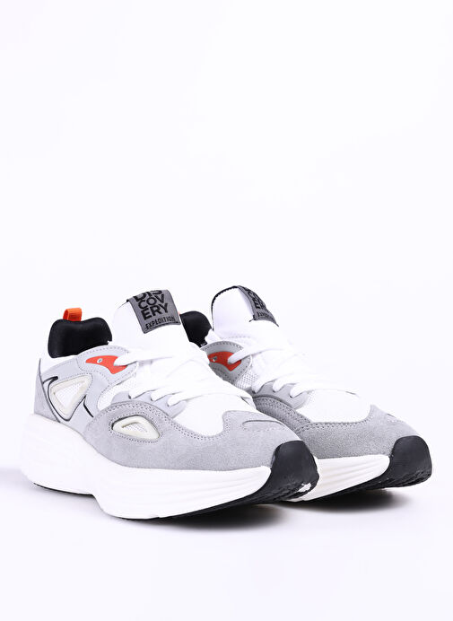 Discovery Expedition Beyaz-Gri Erkek deri Sneaker GLAD - Görsel 3