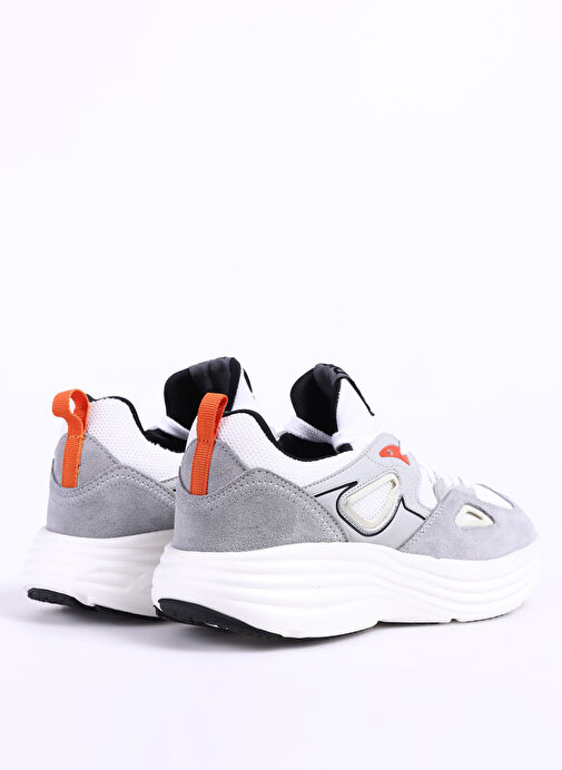 Discovery Expedition Beyaz-Gri Erkek deri Sneaker GLAD - Görsel 4