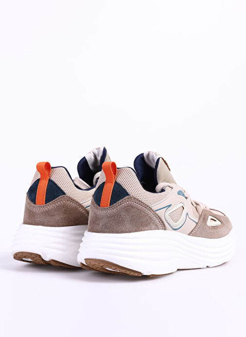 Discovery Expedition Bej Erkek deri Sneaker GLAD - Görsel 4