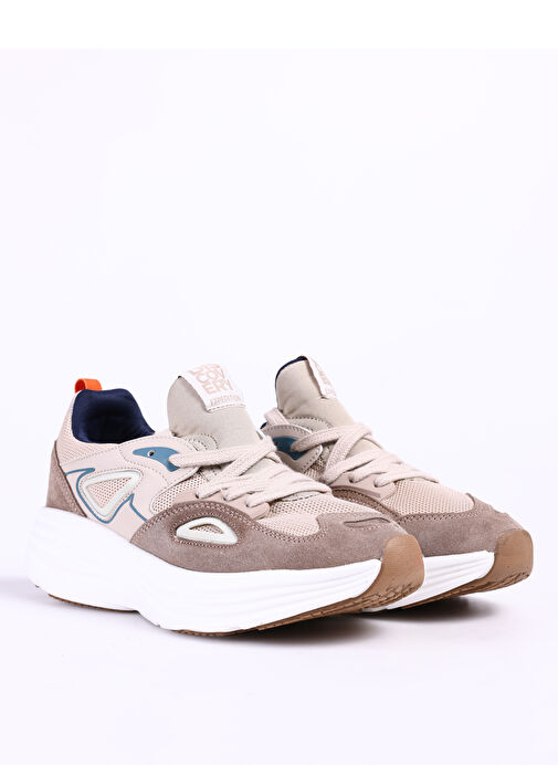 Discovery Expedition Bej Erkek deri Sneaker GLAD - Görsel 6