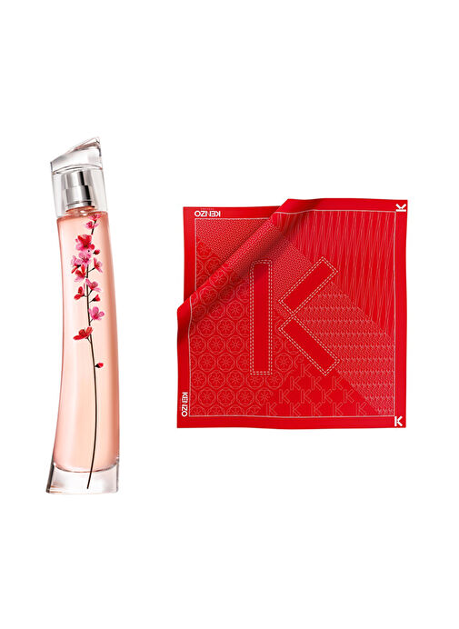 Kenzo FBK Ikebana Edp 75 ml + KNZ FBK Ikebana Edp FUROSHIKI Boyner Özel Parfüm Seti