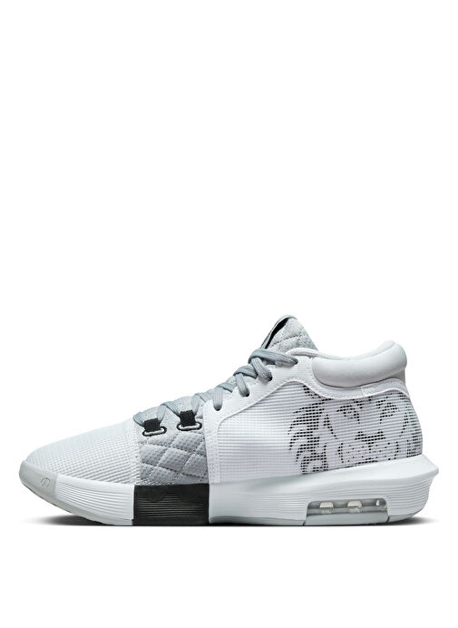 Beyaz Erkek Basketbol Ayakkabısı FB2239-100-LEBRON WITNESS VIII - Görsel 5