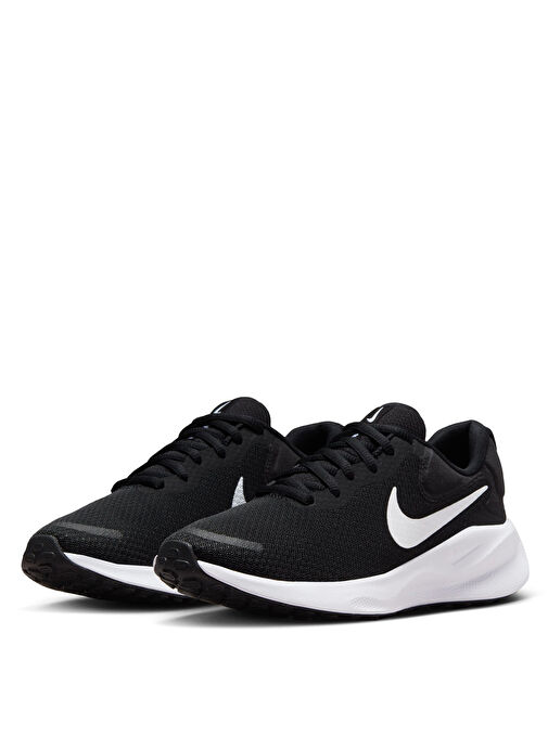 Nike FB2208-003-W NIKE REVOLUTION 7 Siyah - Gri - Gümüş Kadın Koşu Ayakkabısı - Görsel 11