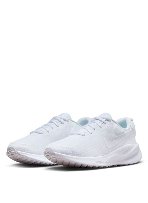Nike FB2208-100-W NIKE REVOLUTION 7 Beyaz Kadın Koşu Ayakkabısı - Görsel 9