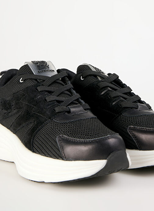 Discovery Expedition Siyah Kadın deri Sneaker RANI - Görsel 4