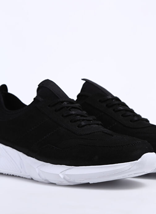 F By Fabrika F By Fabrika Siyah-Beyaz Erkek Deri Sneaker BRAM | Boyner Siyah - 6. görsel