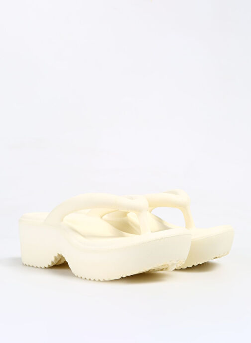 F By Fabrika Ekru Kadın Plaj Terliği PLAGE - Görsel 3