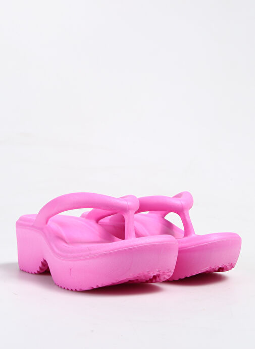 F By Fabrika Pembe Kadın Plaj Terliği PLAGE - Görsel 3