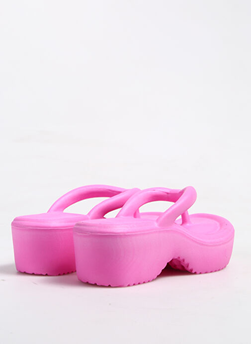 F By Fabrika Pembe Kadın Plaj Terliği PLAGE - Görsel 4