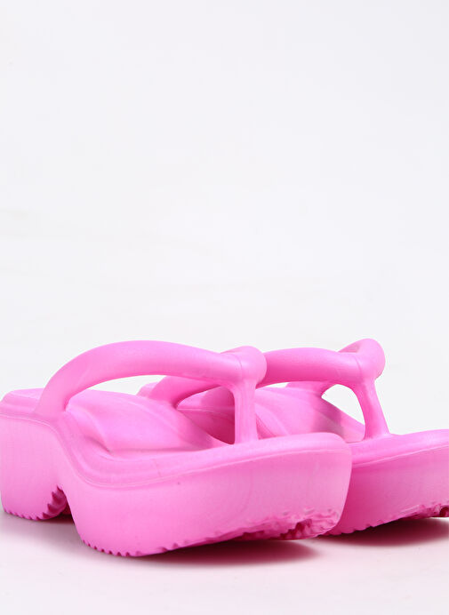F By Fabrika Pembe Kadın Plaj Terliği PLAGE - Görsel 6