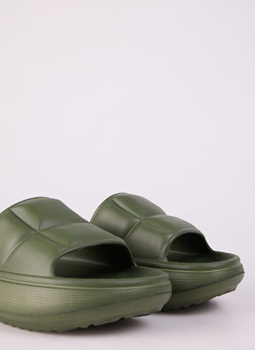 F By Fabrika Yeşil Kadın Plaj Terliği BONBON - Görsel 11