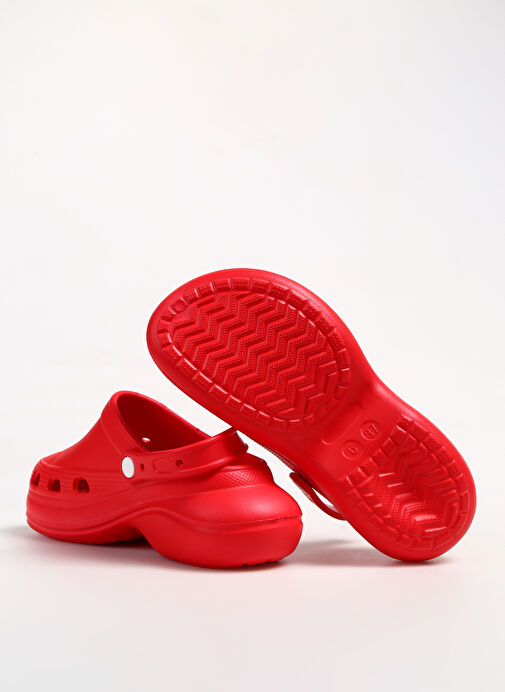 F By Fabrika Kırmızı Kadın Plaj Terliği CASTRENA-NEW - Görsel 6