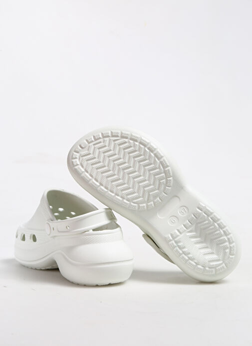 F By Fabrika Beyaz Kadın Plaj Terliği CASTRENA-NEW - Görsel 5