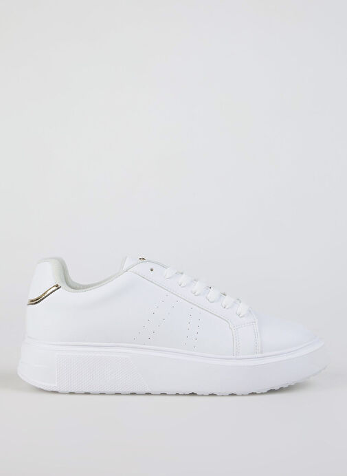 Fabrika Beyaz Kadın Sneaker PATINGA - Görsel 7