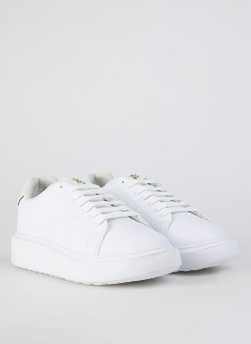 Fabrika Beyaz Kadın Sneaker PATINGA - Görsel 8