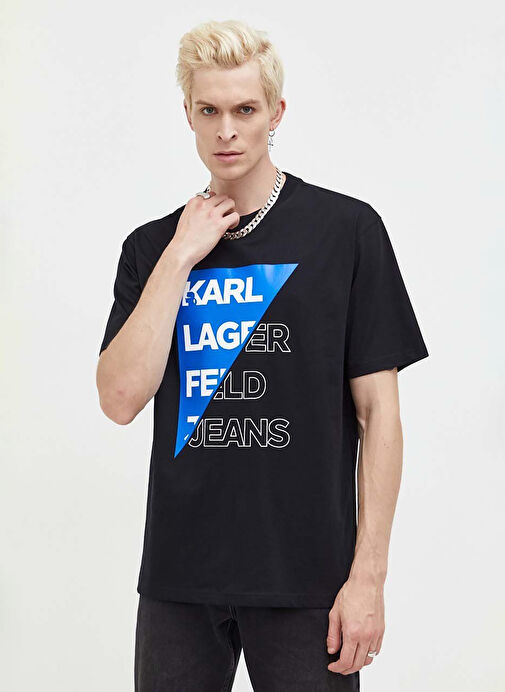 KLJ -T-SHIRT MIT AUFDRUCK für Herren von LAGERFELD Kostenloser Versand KLJ -T-SHIRT MIT AUFDRUCK für Herren von LAGERFELD Kostenloser Versand