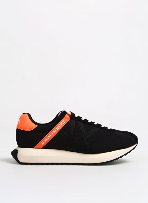 Armani Exchange Siyah-Turuncu Erkek Sneaker XUX150XV608 - Görsel 2