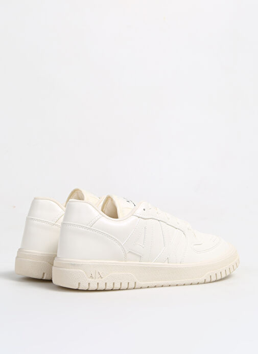 Armani Exchange Beyaz Erkek Sneaker XUX179XV765 - Görsel 4