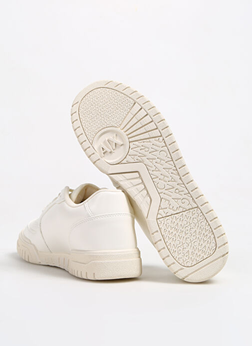 Armani Exchange Beyaz Erkek Sneaker XUX179XV765 - Görsel 5