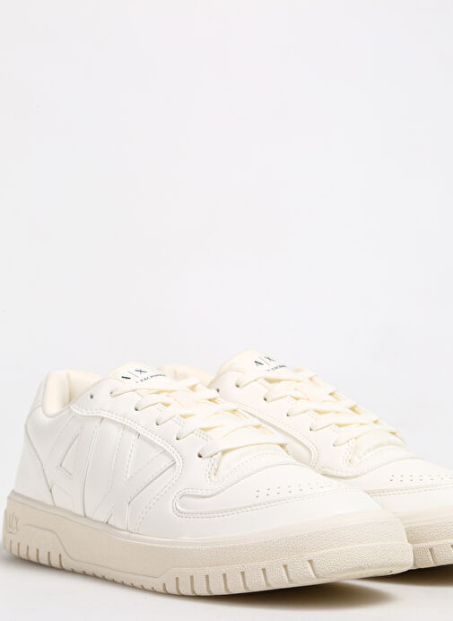 Armani Exchange Beyaz Erkek Sneaker XUX179XV765 - Görsel 6