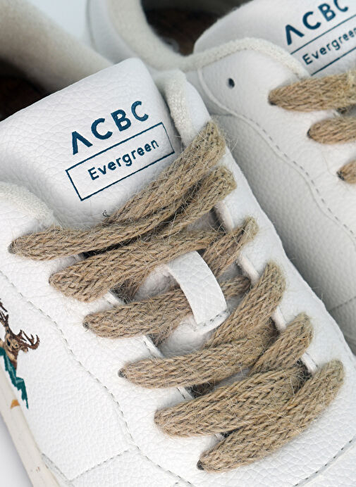 Acbc Beyaz Erkek Sneaker SHACBEAN - Görsel 4