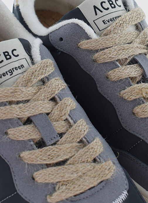 Acbc Antrasit-Beyaz Erkek Sneaker SHACBEMM - Görsel 4