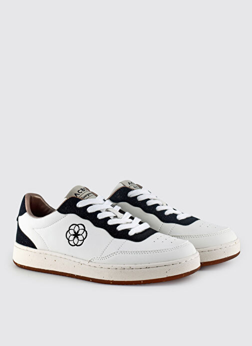 Acbc Beyaz-Siyah Kadın Sneaker SHACBEWF201 - Görsel 3