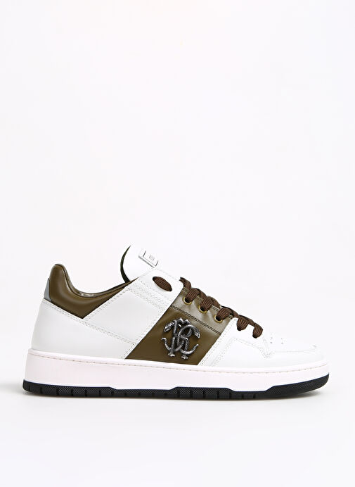Roberto Cavalli Beyaz Erkek Deri Sneaker 20727 - Görsel 2