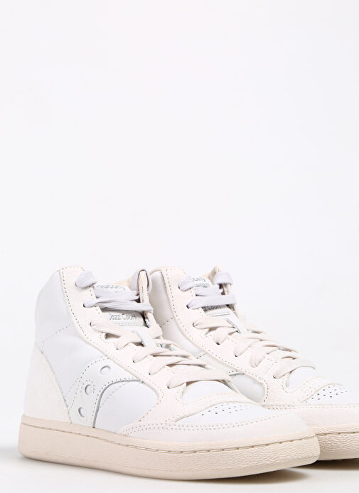 Saucony S70722-3 Beyaz Deri Kadın Günlük Spor Ayakkabı - Görsel 6