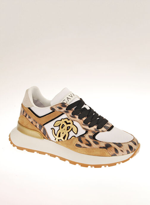 Roberto Cavalli Çok Renkli Kadın Deri Sneaker 18616A - Görsel 2