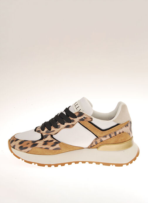 Roberto Cavalli Çok Renkli Kadın Deri Sneaker 18616A - Görsel 5