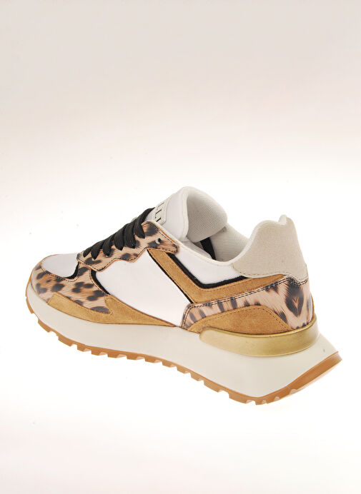 Roberto Cavalli Çok Renkli Kadın Deri Sneaker 18616A - Görsel 6