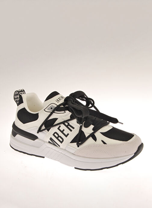 Dirk Bikkembergs Beyaz-Siyah Erkek deri Sneaker 20212/CP - Görsel 2