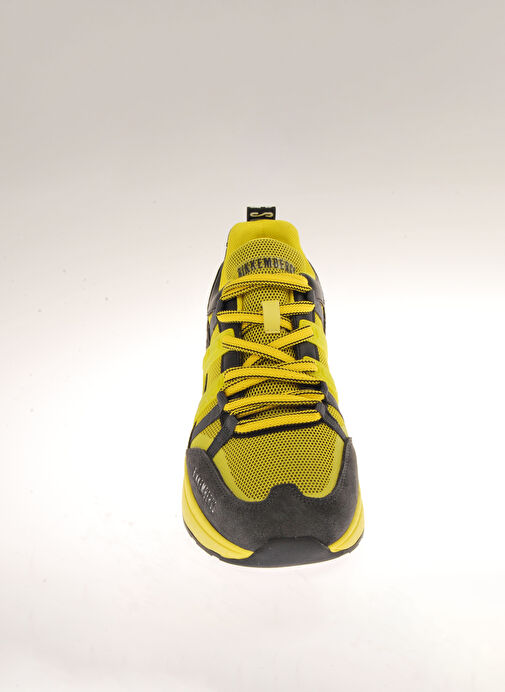 Dirk Bikkembergs Sarı-Siyah Erkek deri Sneaker 20213/CP - Görsel 5