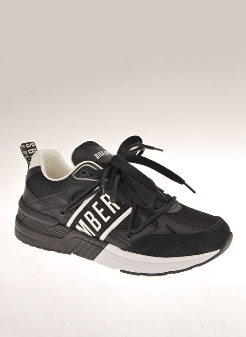 Dirk Bikkembergs Siyah-Beyaz Erkek deri Sneaker 20212/CP - Görsel 2