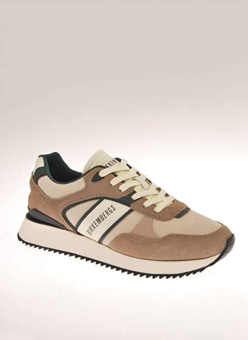Dirk Bikkembergs Bej-Yeşil Erkek deri Sneaker 20216/CP - Görsel 2