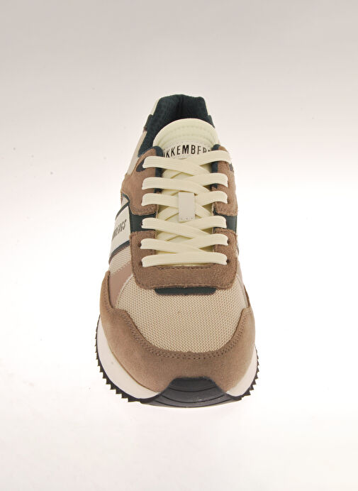 Dirk Bikkembergs Bej-Yeşil Erkek deri Sneaker 20216/CP - Görsel 5
