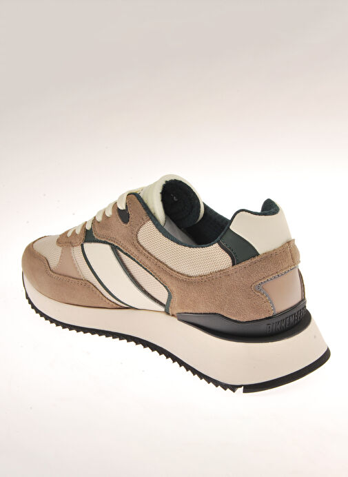 Dirk Bikkembergs Bej-Yeşil Erkek deri Sneaker 20216/CP - Görsel 6