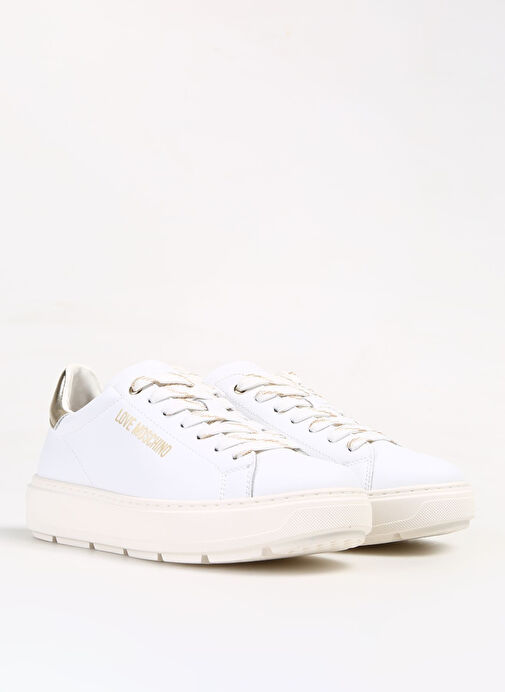 Love Moschino Love Moschino Beyaz Altın Beyaz-Altın Kadın Sneaker JA15374G1HIA210A Boyner'de! Beyaz Altın - 3. görsel