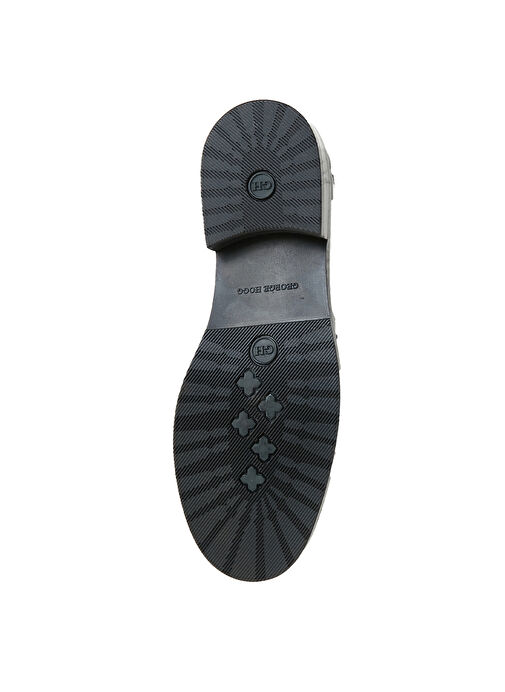 George Hogg Siyah Kadın Deri Loafer 93332 - Görsel 6