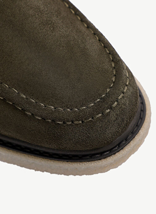 Yargici Haki Kadın Süet Bot - Görsel 5