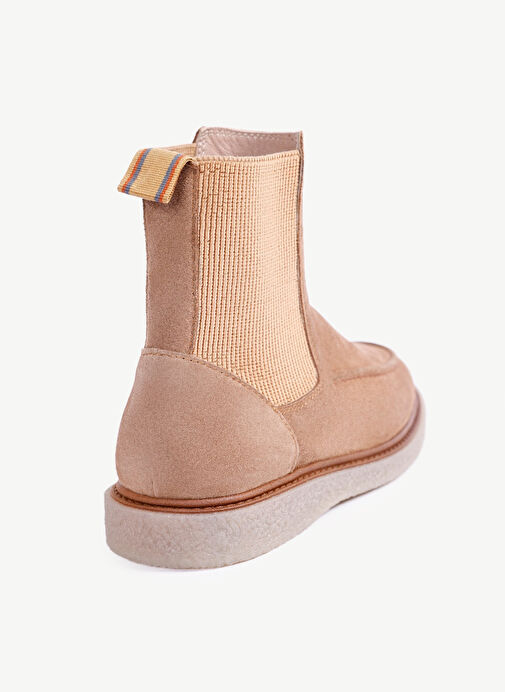Yargıcı Süet Taba Kadın Bot 23KKAY4488S - Görsel 4