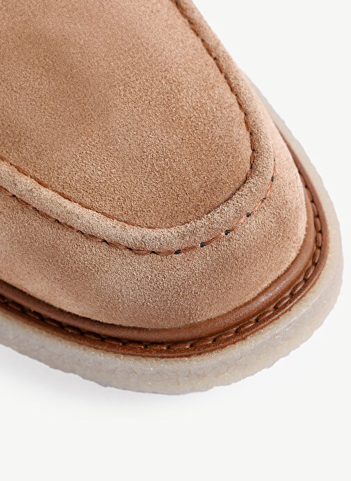 Yargıcı Süet Taba Kadın Bot 23KKAY4488S - Görsel 5