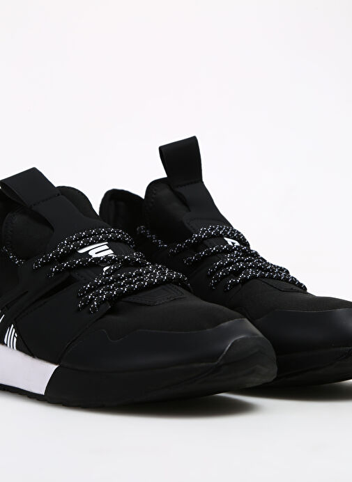 Just Cavalli Siyah-Beyaz Erkek Sneaker FONDO ACTION BASIC DIS. SD3 - Görsel 6