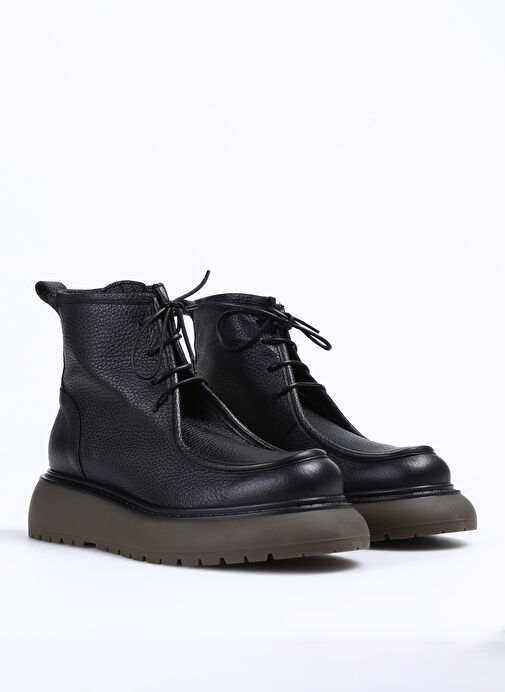 Laura Bellariva Siyah Kadın Deri Bot P9081-1 - Görsel 3