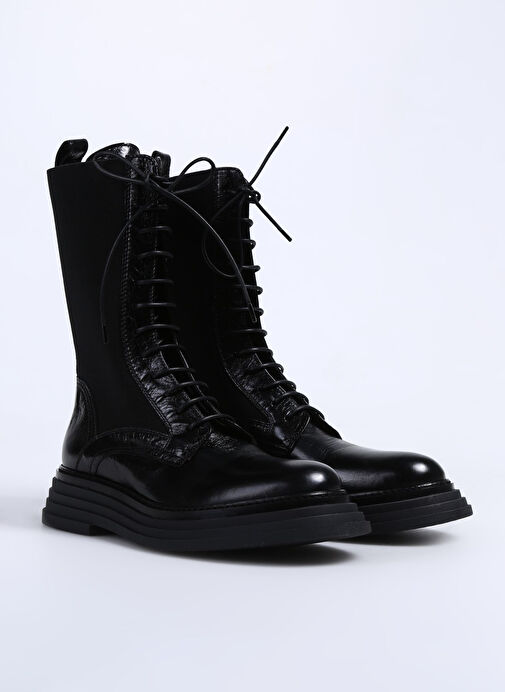 Laura Bellariva Siyah Kadın Deri Bot P9065 - Görsel 3