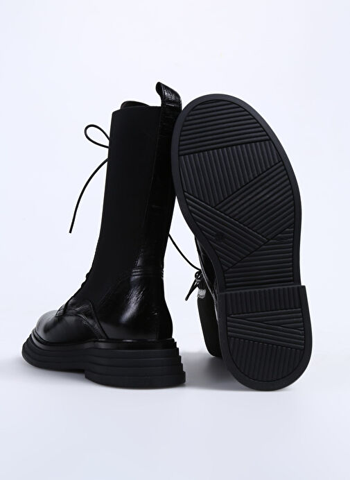 Laura Bellariva Siyah Kadın Deri Bot P9065 - Görsel 5