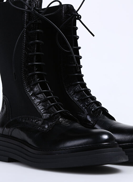 Laura Bellariva Siyah Kadın Deri Bot P9065 - Görsel 6