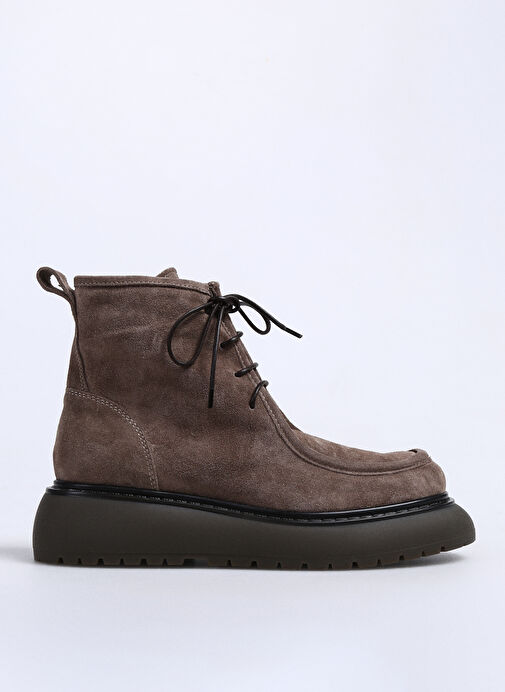 Laura Bellariva Bej Kadın Süet Bot P9081-14 - Görsel 2